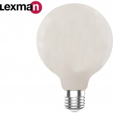 Лампа светодиодная Lexman G120 E27 220-240 В 9 Вт матовая 1055 лм теплый белый свет