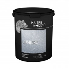 Декоративная краска Matredeco Lumiere с блестками 2.5 кг