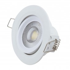 Встраиваемый вращающийся точечный светильник Bagel даунлайт 12 Вт 4000 К LED поворотный, белый