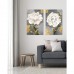 Картина на холсте Постер-лайн Белый цветок 1 40x60 см