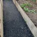 Дорожка садовая 2500х400х5 мм резина черный
