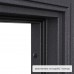 Дверь входная металлическая Страйд 860 мм правая цвет пьемонт акация