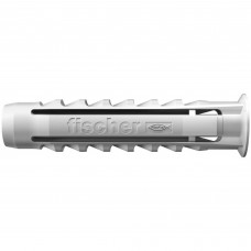 Дюбель для полнотелых материалов Fischer SX с шурупом 6x30 мм нейлон/оцинкованная сталь 15 шт.