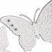 Наклейка 3D «Белые бабочки» СВА 1402