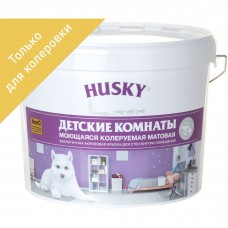 Краска для колеровки для детских комнат Husky прозрачная база С 9 л
