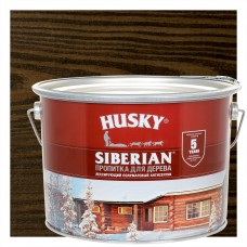 Пропитка для дерева Husky Siberian полуматовая цвет палисандр 9 л