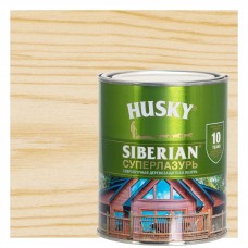 Лазурь для дерева Husky Siberian Суперлазурь цвет бесцветный 0.9 л