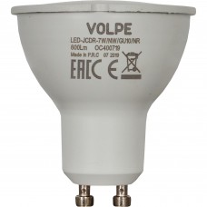 Лампа светодиодная Volpe Norma GU10 220 В 7 Вт спот 600 лм белый свет