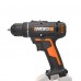 Дрель-шуруповерт аккумуляторная Worx WX100, 20 В Li-ion 1х2 Ач