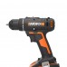 Дрель-шуруповерт аккумуляторная Worx WX100, 20 В Li-ion 1х2 Ач