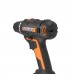 Дрель-шуруповерт аккумуляторная Worx WX100, 20 В Li-ion 1х2 Ач