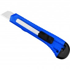 Нож строительный Vertextools 0044-18-00 пластиковый корпус сегментное лезвие 18 мм