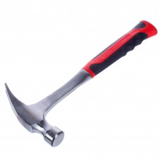 Молоток-гвоздодёр Matrix 570 г с двухкомпонентной ручкой Молоток-гвоздодёр Matrix 570 г с двухкомпонентной ручкой