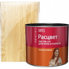 Лак для пола и паркета Расцвет алкидный 1.9 кг Лак для пола и паркета Расцвет алкидный 1.9 кг