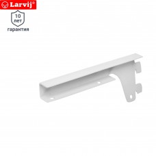 Кронштейн для ЛДСП Larvij цвет белый 2 шт Кронштейн для ЛДСП Larvij цвет белый 2 шт
