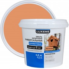 Эмаль Luxens акриловая цвет персиковый 0.9 кг