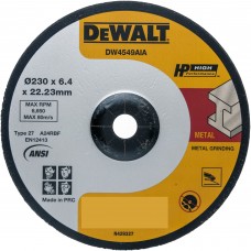Диск зачистной по металлу Dewalt 230x6 мм