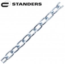 Цепь Standers оцинкованная сталь короткое звено 6 мм 2.5 м/уп.