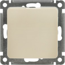 Переключатель встраиваемый Hegel Мастер 1 клавиша цвет слоновая кость