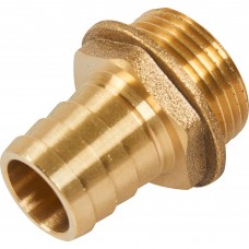 Переходник для шланга Aquasfera наружная резьба 3/4"x20 мм латунь Переходник для шланга Aquasfera наружная резьба 3/4"x20 мм латунь