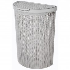 Корзина для белья Eco Style цвет светло-серый Корзина для белья Eco Style цвет светло-серый