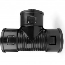 Тройник для дренажной трубы 110 мм Тройник для дренажной трубы 110 мм