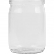 Банка стеклянная СКО-82 v0.5 л ø8.9 h11.8 см