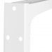 Кронштейн для СВЧ SV02 нагрузка до 40 кг сталь цвет белый
