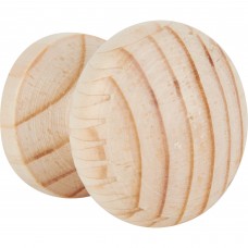 Ручка D40l40 дерево хвоя кнопка FSC 2 шт.