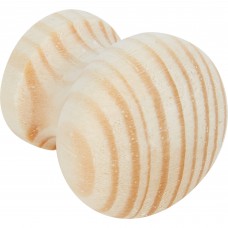 Ручка D28l28 дерево хвоя кнопка FSC 4 шт.