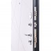 Дверь входная металлическая Порта Р-3 Graphit Art/Super White 980 мм левая
