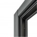Дверь входная металлическая Порта Р-3 Graphite Pro/ Wenge Veralinga 880 мм правая