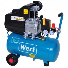 Компрессор поршневой Wert КПМ AC 300/24, 24 л, 240 л/мин