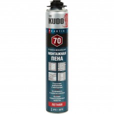 Пена монтажная пистолетная Kudo летняя 1 л
