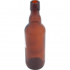 Бутылка 0.5 л Пивная бугельный замок цвет коричневый