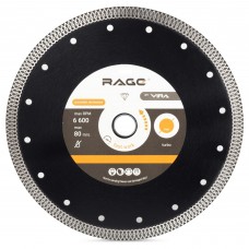 Диск алмазный по керамограниту Rage by Vira турбированный 2x230 мм