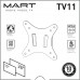 Кронштейн ТV11 для телевизора металл нагрузка до 25 кг цвет чёрный