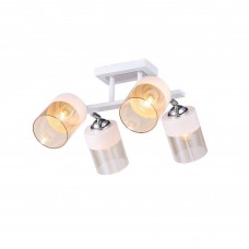 Люстра потолочная «Kenny» 3108/4C, 4 лампы, 12 м², цвет белый/хром Люстра потолочная «Kenny» 3108/4C, 4 лампы, 12 м², цвет белый/хром