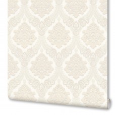 Обои флизелиновые Артекс Фабиана белые 1.06 м 10661-01