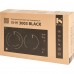 Электрическая варочная панель Kitll KHH 3003 BLACK 30 см 2 конфорки цвет чёрный