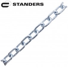 Цепь Standers оцинкованная сталь короткое звено 8 мм 2.5 м/уп.