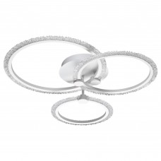 Люстра потолочная Novotech Over 358927 LED 45W круги цвет белый/хрусталь Люстра потолочная Novotech Over 358927 LED 45W круги цвет белый/хрусталь