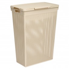 Корзина для белья Лофт цвет бежевый Корзина для белья Лофт цвет бежевый