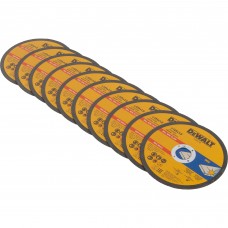 Диск отрезной по нержавеющей стали Dewalt DT3507-QZ 125x1 мм, 10 шт.