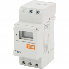 Таймер электронный TDM Electric ТЭ15-1мин/7дн-16on/off-16А-DIN