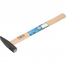 Молоток слесарный кованый Vertextools 100 г с деревянной ручкой
