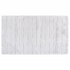 Коврик для ванной комнаты Fixsen Diamont 70x120 см цвет серый