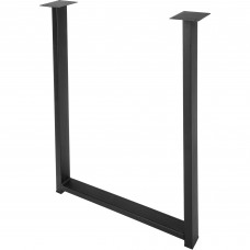 Ножка для рабочей поверхности Лофт 850 мм, цвет черный