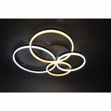 Люстра потолочная светодиодная Ritter Eclipse 52084 124W с пультом управления, изменение оттенков белого Люстра потолочная светодиодная Ritter Eclipse 52084 124W с пультом управления, изменение оттенков белого