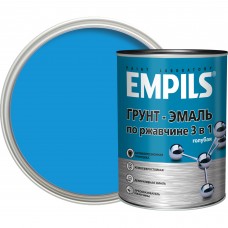 Грунт-эмаль по ржавчине 3 в 1 Empils PL цвет голубой 0.9 кг